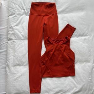 Invigorate Training Tank Top & Wunder Train High-Rise Tight - Top & Pant size 2